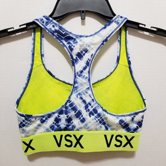 Victoria's Secret bra Small VSX The Player racerback workout gym sports tie dye - Picture 2 of 9